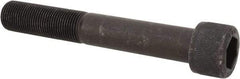 Unbrako - 3/4-16 UNF Hex Socket Drive, Socket Cap Screw - Alloy Steel, Black Oxide Finish, 5" Length Under Head - Exact Industrial Supply