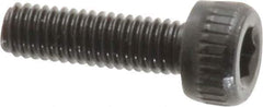 Unbrako - M3x0.50 Metric Coarse Hex Socket Drive, Socket Cap Screw - Grade 12.9 Alloy Steel, Black Oxide Finish, 10mm Length Under Head - Exact Industrial Supply