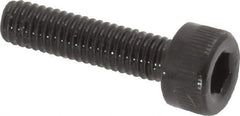 Unbrako - M3x0.50 Metric Coarse Hex Socket Drive, Socket Cap Screw - Grade 12.9 Alloy Steel, Black Oxide Finish, 12mm Length Under Head - Exact Industrial Supply