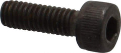 Unbrako - M4x0.70 Metric Coarse Hex Socket Drive, Socket Cap Screw - Grade 12.9 Alloy Steel, Black Oxide Finish, 12mm Length Under Head - Exact Industrial Supply
