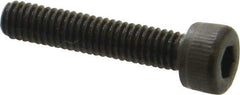 Unbrako - M4x0.70 Metric Coarse Hex Socket Drive, Socket Cap Screw - Grade 12.9 Alloy Steel, Black Oxide Finish, 20mm Length Under Head - Exact Industrial Supply