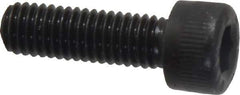 Unbrako - M5x0.80 Metric Coarse Hex Socket Drive, Socket Cap Screw - Grade 12.9 Alloy Steel, Black Oxide Finish, 16mm Length Under Head - Exact Industrial Supply