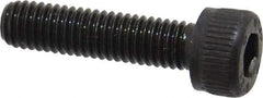 Unbrako - M5x0.80 Metric Coarse Hex Socket Drive, Socket Cap Screw - Grade 12.9 Alloy Steel, Black Oxide Finish, 20mm Length Under Head - Exact Industrial Supply