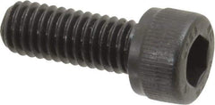 Unbrako - M6x1.00 Metric Coarse Hex Socket Drive, Socket Cap Screw - Grade 12.9 Alloy Steel, Black Oxide Finish, 16mm Length Under Head - Exact Industrial Supply