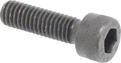 Unbrako - M6x1.00 Metric Coarse Hex Socket Drive, Socket Cap Screw - Grade 12.9 Alloy Steel, Black Oxide Finish, 20mm Length Under Head - Exact Industrial Supply