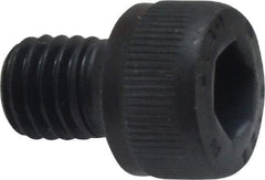 Unbrako - M8x1.25 Metric Coarse Hex Socket Drive, Socket Cap Screw - Grade 12.9 Alloy Steel, Black Oxide Finish, 10mm Length Under Head - Exact Industrial Supply