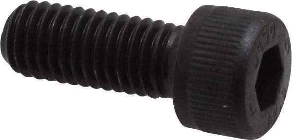 Unbrako - M8x1.25 Metric Coarse Hex Socket Drive, Socket Cap Screw - Grade 12.9 Alloy Steel, Black Oxide Finish, 20mm Length Under Head - Exact Industrial Supply