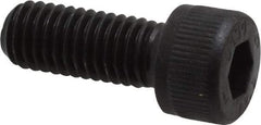 Unbrako - M8x1.25 Metric Coarse Hex Socket Drive, Socket Cap Screw - Grade 12.9 Alloy Steel, Black Oxide Finish, 20mm Length Under Head - Exact Industrial Supply