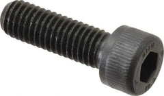 Unbrako - M8x1.25 Metric Coarse Hex Socket Drive, Socket Cap Screw - Grade 12.9 Alloy Steel, Black Oxide Finish, 25mm Length Under Head - Exact Industrial Supply