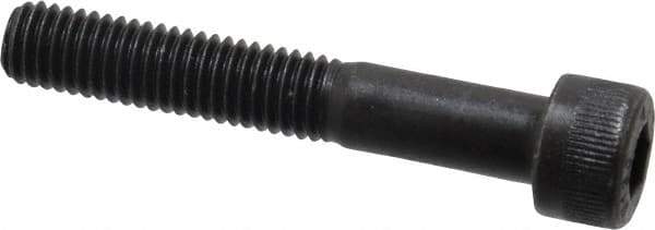 Unbrako - M8x1.25 Metric Coarse Hex Socket Drive, Socket Cap Screw - Grade 12.9 Alloy Steel, Black Oxide Finish, 50mm Length Under Head - Exact Industrial Supply