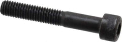 Unbrako - M8x1.25 Metric Coarse Hex Socket Drive, Socket Cap Screw - Grade 12.9 Alloy Steel, Black Oxide Finish, 50mm Length Under Head - Exact Industrial Supply