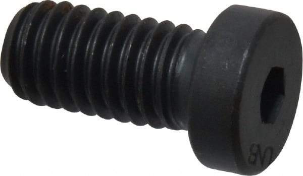 Unbrako - 3/8-16 UNC Hex Socket Drive, Low Socket Cap Screw - Alloy Steel, Black Oxide Finish, 3/4" Length Under Head - Exact Industrial Supply