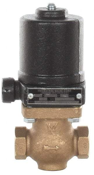 Magnatrol Valve - 1/2" Port, 2 Way, Solenoid Valve - Normally Closed - Exact Industrial Supply