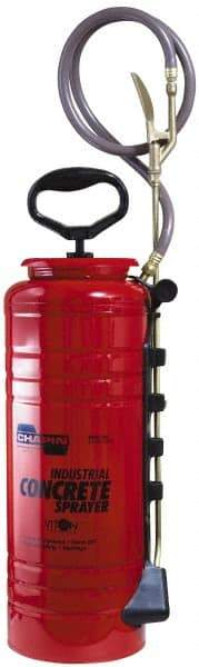 Chapin - 3.5 Gal Chemical Safe Garden Hand Sprayer - Coated Steel Tank, Wide Mouth, Reinforced Hose, For Concrete Applications - Exact Industrial Supply