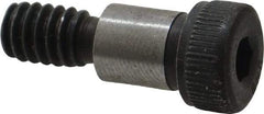 Unbrako - 5/16" Shoulder Diam x 3/8" Shoulder Length, 1/4-20 UNC, Hex Socket Shoulder Screw - 8 Alloy Steel, 0.419 to 0.438" Head Diam - Exact Industrial Supply