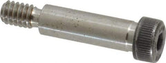 Unbrako - 5/16" Shoulder Diam x 1" Shoulder Length, 1/4-20 UNC, Hex Socket Shoulder Screw - 8 Alloy Steel, 0.419 to 0.438" Head Diam - Exact Industrial Supply