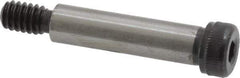 Unbrako - 5/16" Shoulder Diam x 1-1/4" Shoulder Length, 1/4-20 UNC, Hex Socket Shoulder Screw - 8 Alloy Steel, 0.419 to 0.438" Head Diam - Exact Industrial Supply