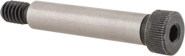 Unbrako - 5/16" Shoulder Diam x 1-1/2" Shoulder Length, 1/4-20 UNC, Hex Socket Shoulder Screw - 8 Alloy Steel, 0.419 to 0.438" Head Diam - Exact Industrial Supply