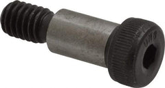 Unbrako - 3/8" Shoulder Diam x 5/8" Shoulder Length, 5/16-18 UNC, Hex Socket Shoulder Screw - 8 Alloy Steel, 0.543 to 0.562" Head Diam - Exact Industrial Supply