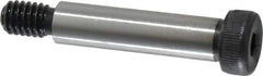 Unbrako - 3/8" Shoulder Diam x 1-1/2" Shoulder Length, 5/16-18 UNC, Hex Socket Shoulder Screw - 8 Alloy Steel, 0.543 to 0.562" Head Diam - Exact Industrial Supply