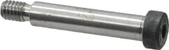 Unbrako - 3/8" Shoulder Diam x 1-3/4" Shoulder Length, 5/16-18 UNC, Hex Socket Shoulder Screw - 8 Alloy Steel, 0.543 to 0.562" Head Diam - Exact Industrial Supply