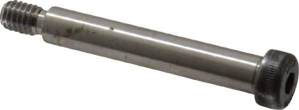 Unbrako - 3/8" Shoulder Diam x 2-1/4" Shoulder Length, 5/16-18 UNC, Hex Socket Shoulder Screw - 8 Alloy Steel, 0.543 to 0.562" Head Diam - Exact Industrial Supply