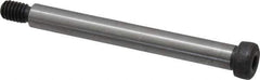 Unbrako - 3/8" Shoulder Diam x 3-1/4" Shoulder Length, 5/16-18 UNC, Hex Socket Shoulder Screw - 8 Alloy Steel, 0.543 to 0.562" Head Diam - Exact Industrial Supply