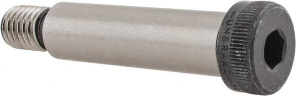 Unbrako - 5/8" Shoulder Diam x 2-1/4" Shoulder Length, 1/2-13 UNC, Hex Socket Shoulder Screw - 8 Alloy Steel, 0.853 to 7/8" Head Diam - Exact Industrial Supply