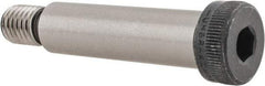 Unbrako - 5/8" Shoulder Diam x 2-1/4" Shoulder Length, 1/2-13 UNC, Hex Socket Shoulder Screw - 8 Alloy Steel, 0.853 to 7/8" Head Diam - Exact Industrial Supply