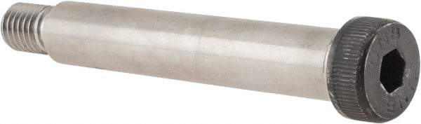 Unbrako - 5/8" Shoulder Diam x 3-1/2" Shoulder Length, 1/2-13 UNC, Hex Socket Shoulder Screw - 8 Alloy Steel, 0.853 to 7/8" Head Diam - Exact Industrial Supply