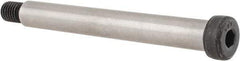 Unbrako - 5/8" Shoulder Diam x 5" Shoulder Length, 1/2-13 UNC, Hex Socket Shoulder Screw - 8 Alloy Steel, 0.853 to 7/8" Head Diam - Exact Industrial Supply