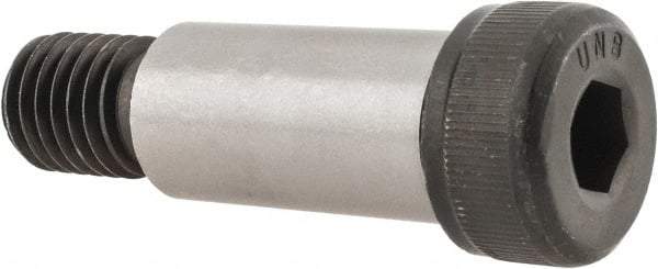 Unbrako - 3/4" Shoulder Diam x 1-1/2" Shoulder Length, 5/8-11 UNC, Hex Socket Shoulder Screw - 8 Alloy Steel, 0.977 to 1" Head Diam - Exact Industrial Supply