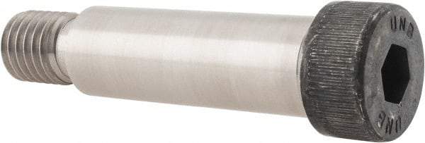 Unbrako - 3/4" Shoulder Diam x 2-1/4" Shoulder Length, 5/8-11 UNC, Hex Socket Shoulder Screw - 8 Alloy Steel, 0.977 to 1" Head Diam - Exact Industrial Supply