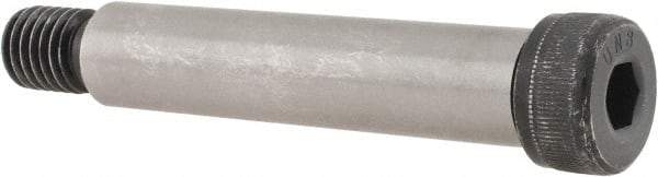 Unbrako - 3/4" Shoulder Diam x 3-1/2" Shoulder Length, 5/8-11 UNC, Hex Socket Shoulder Screw - 8 Alloy Steel, 0.977 to 1" Head Diam - Exact Industrial Supply