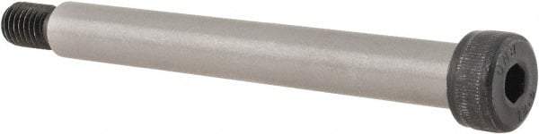 Unbrako - 12mm Shoulder Diam x 100mm Shoulder Length, M10x1.5 Metric Coarse, Hex Socket Shoulder Screw - 12.9 Alloy Steel, 9mm Head Height x 18mm Head Diam - Exact Industrial Supply