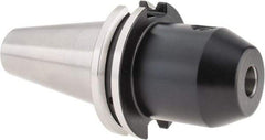 Iscar - CAT40 Taper Shank 1/2" Hole End Mill Holder/Adapter - 1-3/4" Nose Diam, 2-5/8" Projection, Through-Spindle & DIN Flange Coolant - Exact Industrial Supply