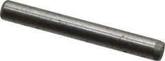 Unbrako - 1/8" Diam x 1" Pin Length Grade 8 Alloy Steel Oversized Dowel Pin - C 60 (Surface) & C 50-58 Hardness, 1,845 Lb Breaking Strength, 1 Beveled & 1 Rounded End - Exact Industrial Supply