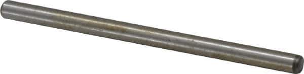 Unbrako - 1/8" Diam x 2" Pin Length Grade 8 Alloy Steel Oversized Dowel Pin - C 60 (Surface) & C 50-58 Hardness, 1,845 Lb Breaking Strength, 1 Beveled & 1 Rounded End - Exact Industrial Supply