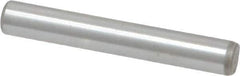 Unbrako - 3/16" Diam x 1-1/4" Pin Length Grade 8 Alloy Steel Oversized Dowel Pin - C 60 (Surface) & C 50-58 Hardness, 4,140 Lb Breaking Strength, 1 Beveled & 1 Rounded End - Exact Industrial Supply