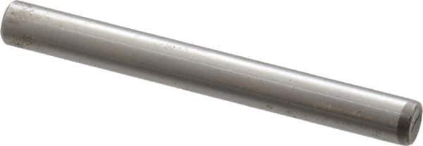 Unbrako - 3/16" Diam x 1-3/4" Pin Length Grade 8 Alloy Steel Oversized Dowel Pin - C 60 (Surface) & C 50-58 Hardness, 4,140 Lb Breaking Strength, 1 Beveled & 1 Rounded End - Exact Industrial Supply