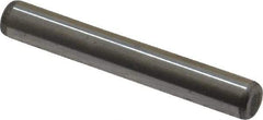 Unbrako - 1/4" Diam x 1-3/4" Pin Length Grade 8 Alloy Steel Oversized Dowel Pin - C 60 (Surface) & C 50-58 Hardness, 7,370 Lb Breaking Strength, 1 Beveled & 1 Rounded End - Exact Industrial Supply