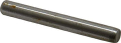 Unbrako - 1/4" Diam x 2" Pin Length Grade 8 Alloy Steel Oversized Dowel Pin - C 60 (Surface) & C 50-58 Hardness, 7,370 Lb Breaking Strength, 1 Beveled & 1 Rounded End - Exact Industrial Supply