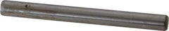 Unbrako - 1/4" Diam x 2-1/2" Pin Length Grade 8 Alloy Steel Oversized Dowel Pin - C 60 (Surface) & C 50-58 Hardness, 7,370 Lb Breaking Strength, 1 Beveled & 1 Rounded End - Exact Industrial Supply