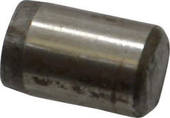 Unbrako - 5/16" Diam x 1/2" Pin Length Grade 8 Alloy Steel Oversized Dowel Pin - C 60 (Surface) & C 50-58 Hardness, 11,500 Lb Breaking Strength, 1 Beveled & 1 Rounded End - Exact Industrial Supply