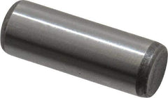 Unbrako - 5/16" Diam x 7/8" Pin Length Grade 8 Alloy Steel Oversized Dowel Pin - C 60 (Surface) & C 50-58 Hardness, 11,500 Lb Breaking Strength, 1 Beveled & 1 Rounded End - Exact Industrial Supply