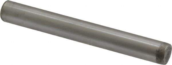 Unbrako - 5/16" Diam x 2-1/2" Pin Length Grade 8 Alloy Steel Oversized Dowel Pin - C 60 (Surface) & C 50-58 Hardness, 11,500 Lb Breaking Strength, 1 Beveled & 1 Rounded End - Exact Industrial Supply