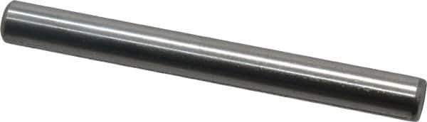 Unbrako - 5/16" Diam x 3" Pin Length Grade 8 Alloy Steel Oversized Dowel Pin - C 60 (Surface) & C 50-58 Hardness, 11,500 Lb Breaking Strength, 1 Beveled & 1 Rounded End - Exact Industrial Supply