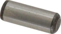 Unbrako - 3/8" Diam x 1" Pin Length Grade 8 Alloy Steel Oversized Dowel Pin - C 60 (Surface) & C 50-58 Hardness, 16,580 Lb Breaking Strength, 1 Beveled & 1 Rounded End - Exact Industrial Supply