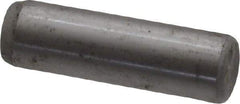 Unbrako - 3/8" Diam x 1-1/4" Pin Length Grade 8 Alloy Steel Oversized Dowel Pin - C 60 (Surface) & C 50-58 Hardness, 16,580 Lb Breaking Strength, 1 Beveled & 1 Rounded End - Exact Industrial Supply