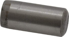 Unbrako - 7/16" Diam x 1" Pin Length Grade 8 Alloy Steel Oversized Dowel Pin - C 60 (Surface) & C 50-58 Hardness, 22,540 Lb Breaking Strength, 1 Beveled & 1 Rounded End - Exact Industrial Supply